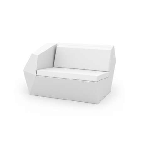 Module canapele grădină - Modul dreapta canapea Faz pentru exterior 121x100x70 cm, 54003 - Vondom