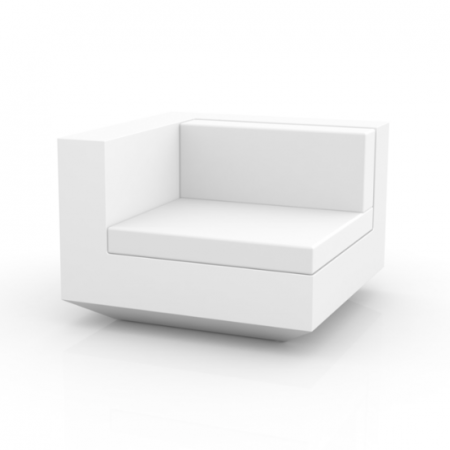 Module canapele grădină - Modul dreapta canapea premium Vela pentru exterior 100x100x72 cm, 54078 - Vondom