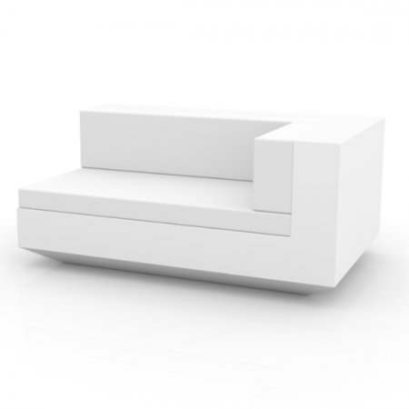 Module canapele grădină - Modul dreapta sezut adanc canapea premium Vela pentru exterior 100x160x72 cm, 54080 - Vondom