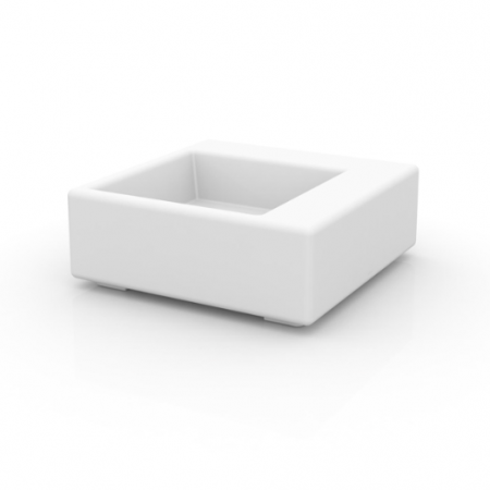 Module canapele grădină - Modul ghiveci flori canapea premium Kes pentru exterior 90x90x34 cm, 64004A - Vondom