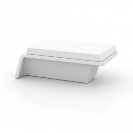 Module canapele grădină - Modul lounger canapea Rest pentru exterior 106x56x45, iluminare LED, 53006 - Vondom
