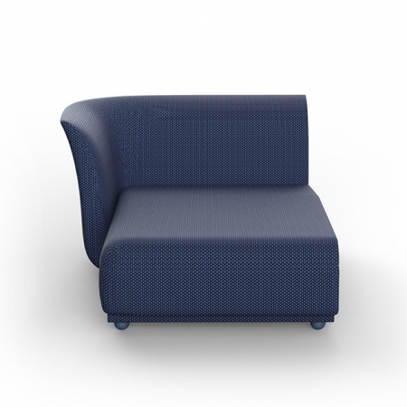Module canapele grădină - Modul lounger dreapta canapea premium Suave pentru exterior 114x160x71 cm, 67016 - Vondom