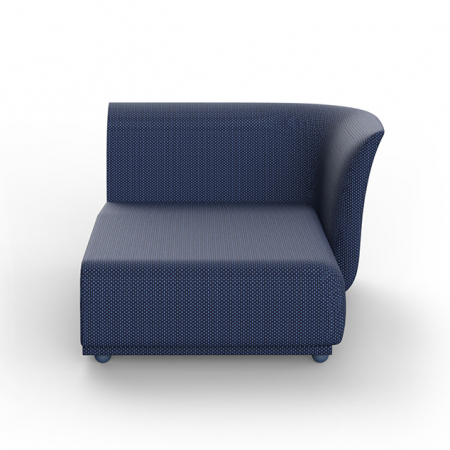 Canapele modulare pentru grădina - Modul lounger stanga canapea premium Suave pentru exterior 114x160x71 cm, 67018 - Vondom