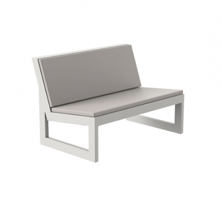 Modul mijloc canapea premium Frame pentru exterior 120x82x80 cm, 54120 - Vondom