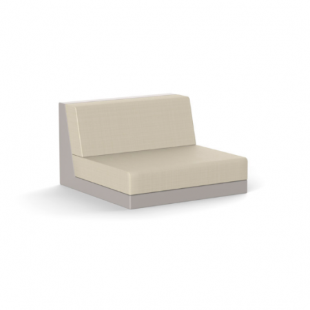 Module canapele grădină - Modul mijloc canapea premium Pixel pentru exterior 100x101x63 cm, 54255 - Vondom
