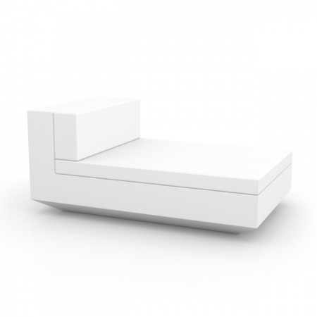 Module canapele grădină - Modul mijloc sezut adanc canapea premium Vela pentru exterior 100x160x72 cm, 54028 - Vondom