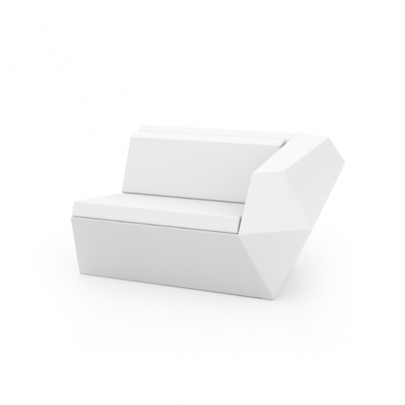 Module canapele grădină - Modul stanga canapea Faz pentru exterior 121x100x70 cm, 54002 - Vondom