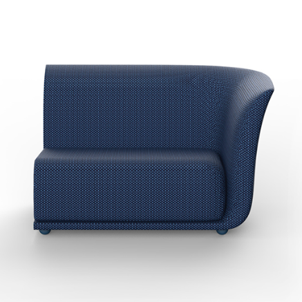 Module canapele grădină - Modul stanga canapea premium Suave pentru exterior 114x98x71 cm, 67001 - Vondom
