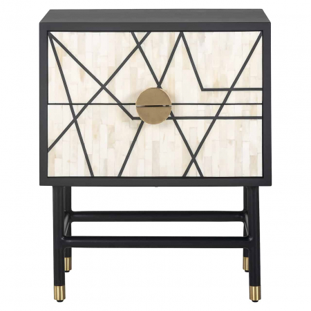 Nighstand Novas 2 sertare, 7851 - Richmond Interiors [2]