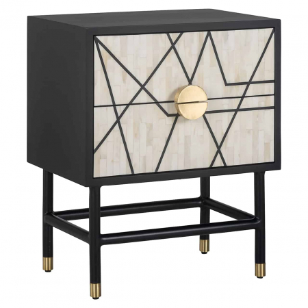 Produse - Nighstand Novas 2 sertare, 7851 - Richmond Interiors