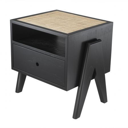   Noptieră Latour clasic negru 114912 EICHHOLTZ [1]