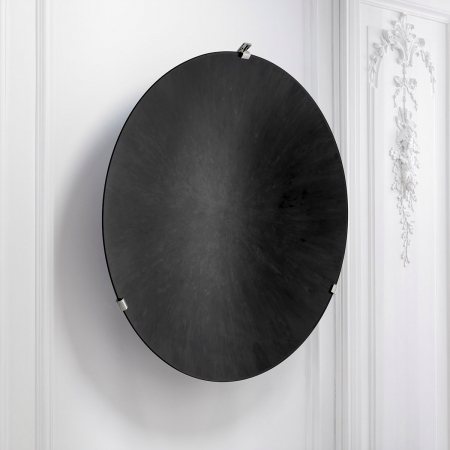 Decorațiuni de perete -   Obiect de perete Laguna S negru antic cu sistem de suspendare inclus 117646 EICHHOLTZ