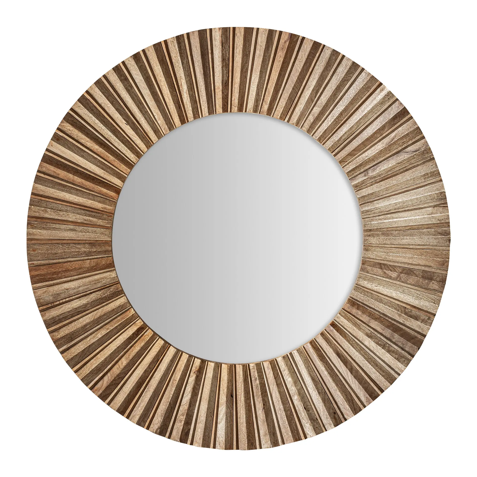 Oglinzi decorative - Oglinda 1222x17x122 cm, Oglinda și Lemn MDF Maro - VicalHome VicalHome 38772