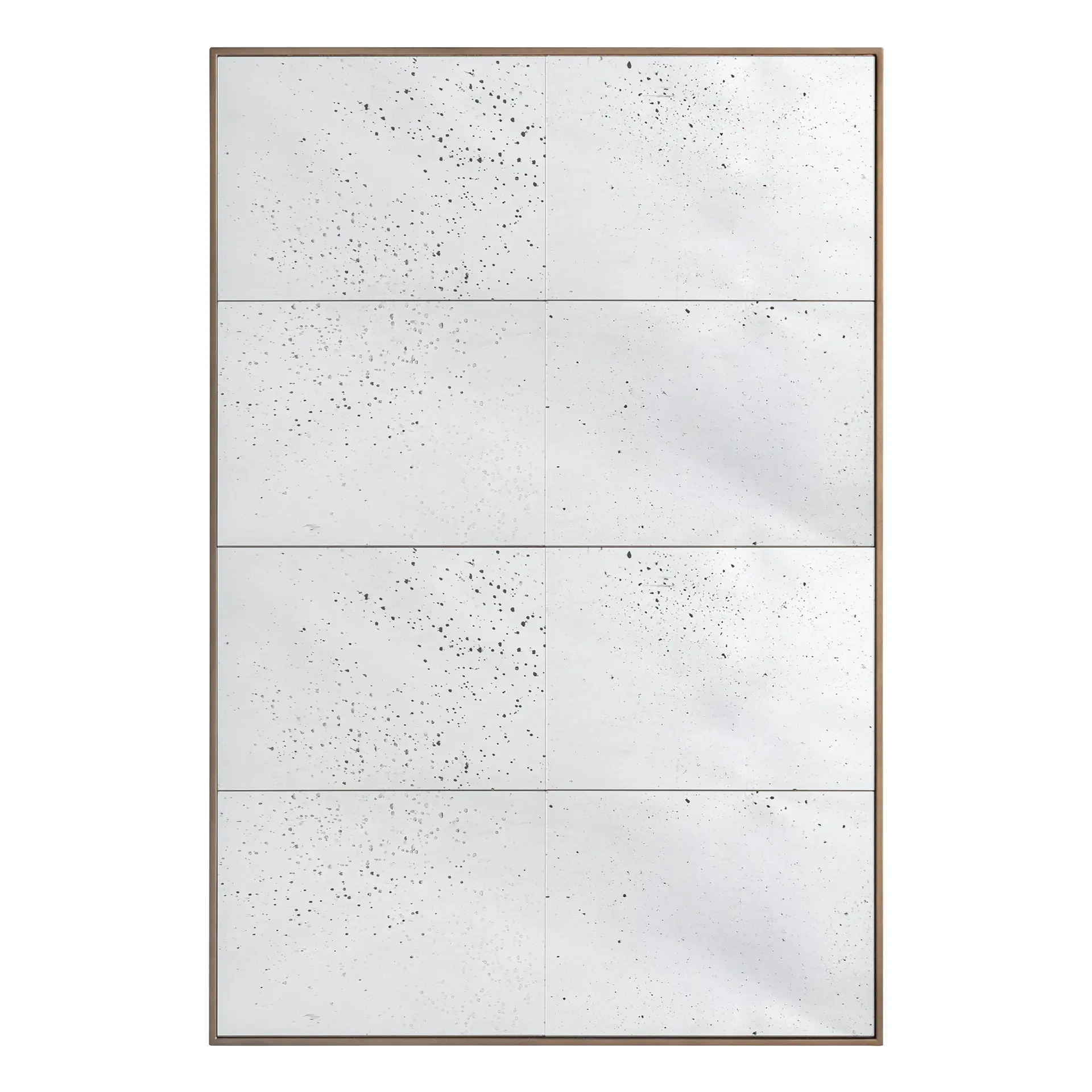 Oglinzi decorative - Oglinda 82x3x122 cm, Oglinda și Fier Negru - VicalHome VicalHome 39001
