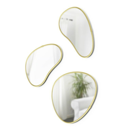 Produse - Oglindă Auriu, 25x1x31cm, Umbra 1018566-104