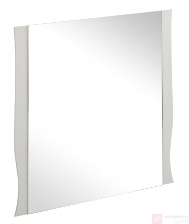 Oglinda baie 80 cm rama alba Elisabeth COMAD [1]