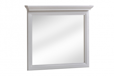 Oglinzi - Oglinda baie 65/85 cm, Palace White, rama alba imitatie lemn - COMAD
