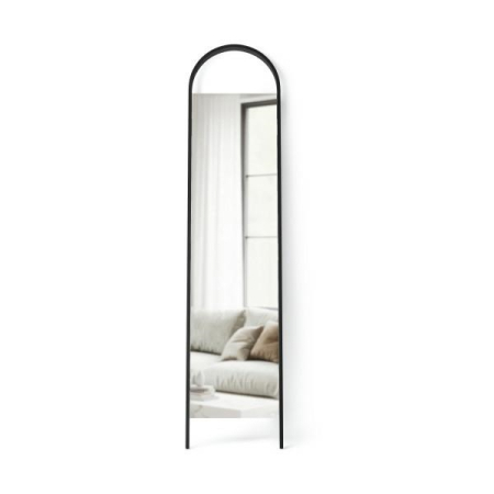 Produse - Oglindă Bellwood 45x5x193 cm, Lemn Negru - Umbra