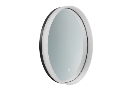 Oglindă Orion Lu Led 90 cm, Rotundă, Cu Ramă și LED, Neutru - COMAD [1]