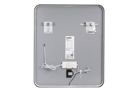 Oglindă VEGA LU LED 90 cm, cu ramă și LED, Neutru - COMAD [3]