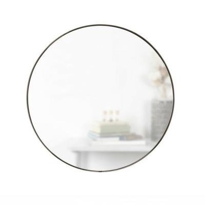 Oglinda decorativa Chloe Premium 86x86 cm, cadru metalic auriu/titan, 1012715-104 - King [7]