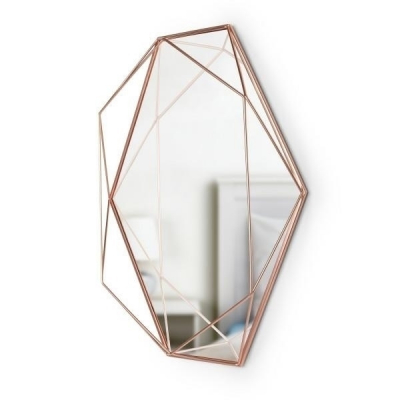 Oglinda decorativa hexagonala Cosette 57x43 cm, cadru metalic diverse culori, 358776-165 - King [5]