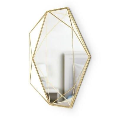 Oglinda decorativa hexagonala Cosette 57x43 cm, cadru metalic diverse culori, 358776-165 - King [2]