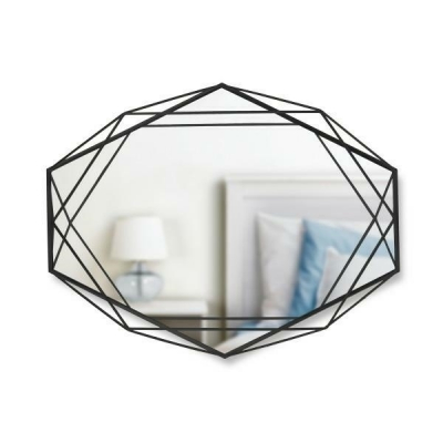 Oglinzi decorative - Oglinda decorativa hexagonala Cosette 57x43 cm, cadru metalic diverse culori, 358776-040 - King