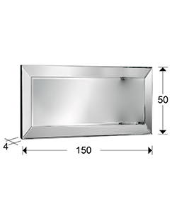 Oglinda decorativa sticla Ota 180/150/95 cm, forma dreptunghiulara, 29-E07/178 - Schuller [8]