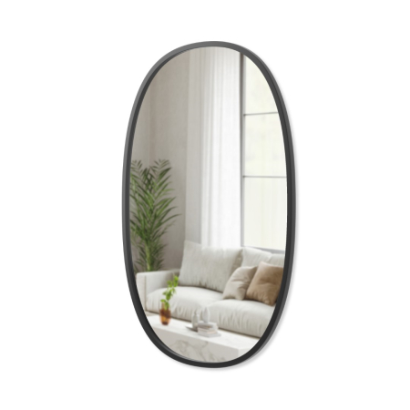 Produse - Oglindă din Cauciuc Negru, 61x3x91cm, Umbra 1006044-040