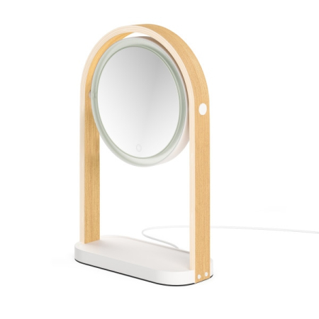 Oglindă Bellwood 25x11,7x38,3 cm, Lemn Alb - Umbra [4]