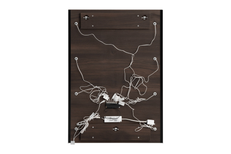 Oglindă Dorothy Ristretto 40 cm, LED, Fără Ramă, Neutru - COMAD [2]