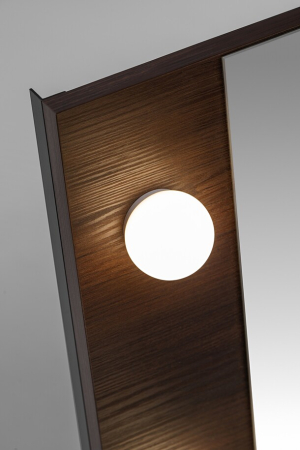 Oglindă Dorothy Ristretto 40 cm, LED, Fără Ramă, Neutru - COMAD [5]