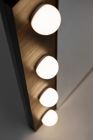 Oglindă Dorothy Ristretto 40 cm, LED, Fără Ramă, Neutru - COMAD [6]