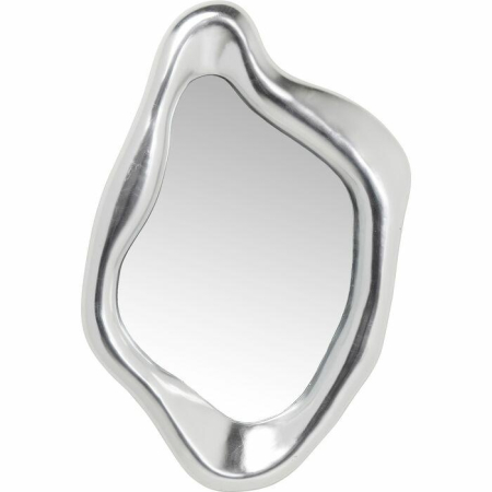 Produse - Oglindă Hologram 76x8,5x119 cm, Poliuretan Argintiu Mat - Kare Design