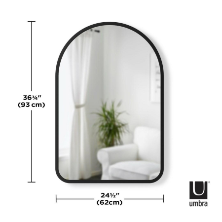 Oglindă Hub 62x3x93 cm, Negru - Umbra [3]