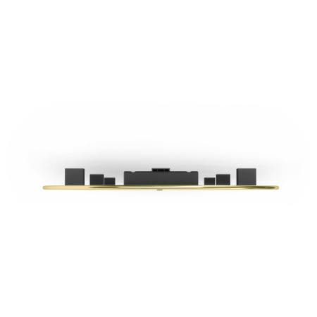 Oglindă Hubba 62 45,7x4,1x157,4 cm, Metal Alamă - Umbra [3]