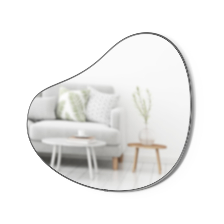 Produse - Oglindă Hubba 86 61x3x92 cm, Metalic / Titan - Umbra