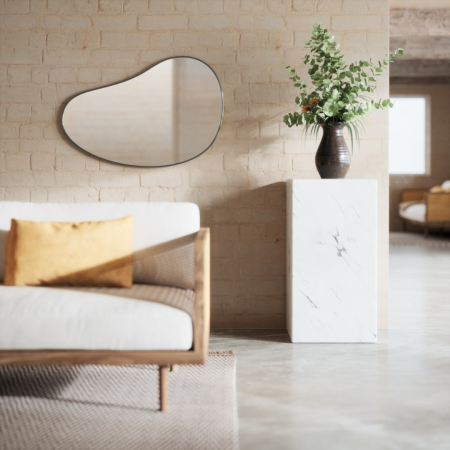 Oglindă Hubba 86 61x3x92 cm, Metalic / Titan - Umbra [3]