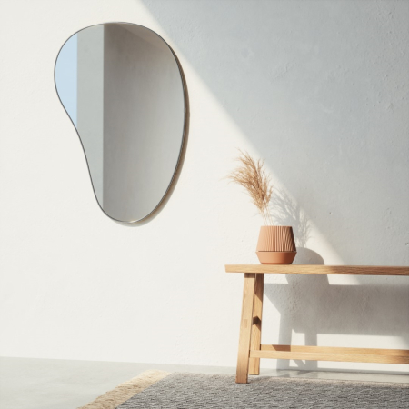 Oglindă Hubba 86 61x3x92 cm, Metalic / Titan - Umbra [4]