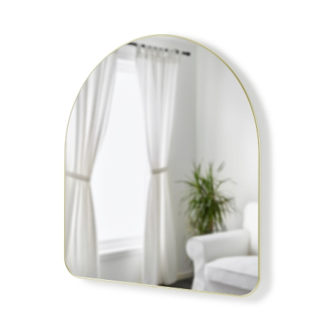 Produse - Oglindă Hubby 86 87x3x92 cm, Metal Auriu - Umbra