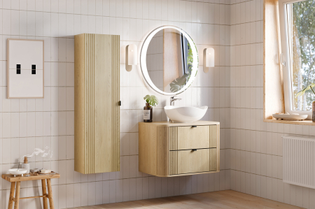 Oglindă LED fără ramă 80 cm, Oglindă, Oglindă, COMAD [2]