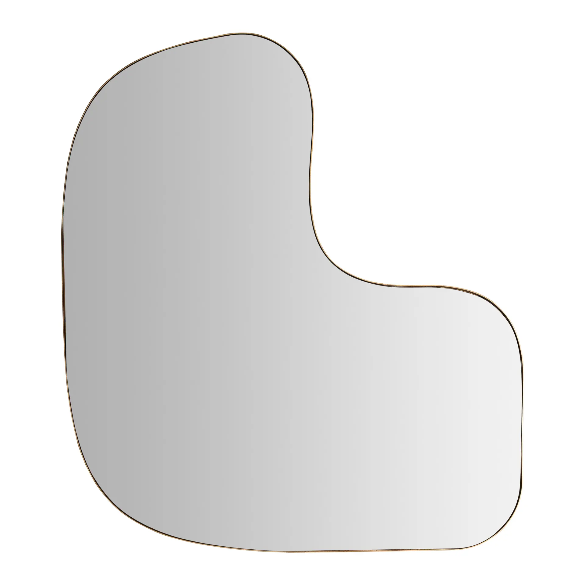 Oglinzi decorative - Oglinda Mudh 90x5x75 cm, Oglinda și Oțel Auriu - VicalHome VicalHome 39003