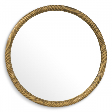 Produse -   Oglindă Salvi rotundă finisaj vintage din alamă 119433 EICHHOLTZ