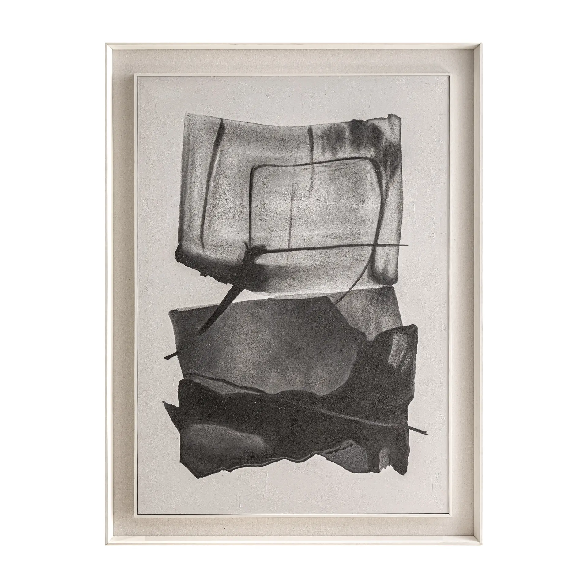 Tablouri - Ohren Arta de Perete 120x5x160 cm, Panza și Lemn de Pin Gri - VicalHome VicalHome 39043