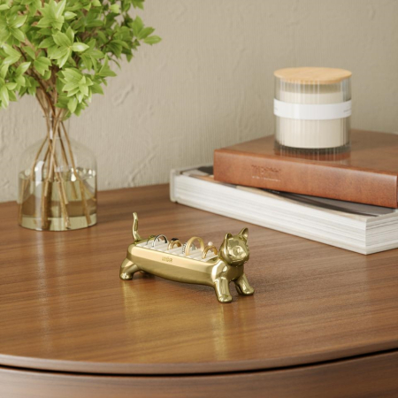 Organizator pentru Inele Ali Cat 12x4x5 cm, Auriu Lustruit - Umbra [8]