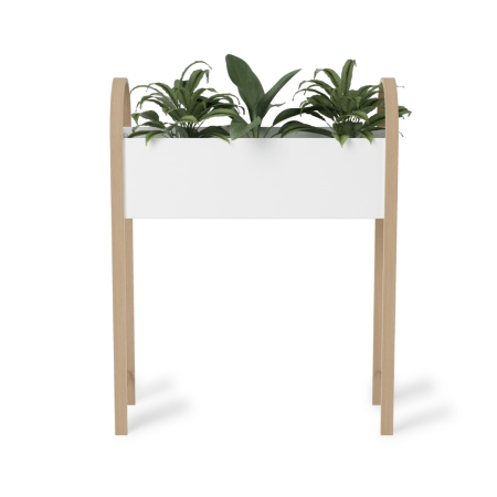 Organizer Bellwood Alb Natural din Metal și Lemn de Frasin Alb, 71x26x91cm, Umbra 1013879-668 [1]