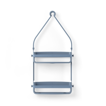 Organizer de Baie Flex Albastru din Plastic Albastru, 31x9x65cm, Umbra 023460-1050 [3]