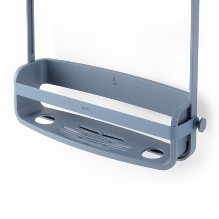 Organizer de Baie Flex Albastru din Plastic Albastru, 31x9x65cm, Umbra 023460-1050 [4]