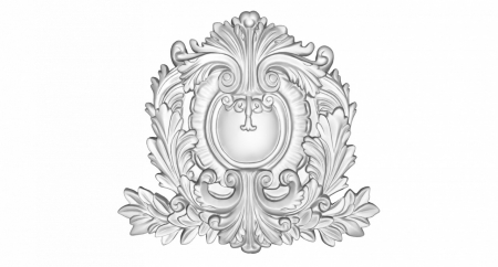 Produse - Ornament din poliuretan W875 - 27x29x2.5 cm